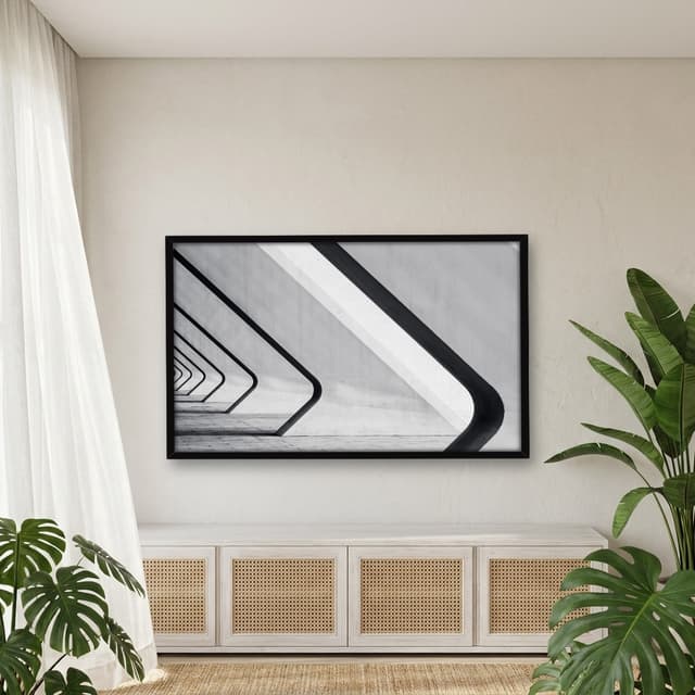 Quadro Decorativo Pilares Diagonais