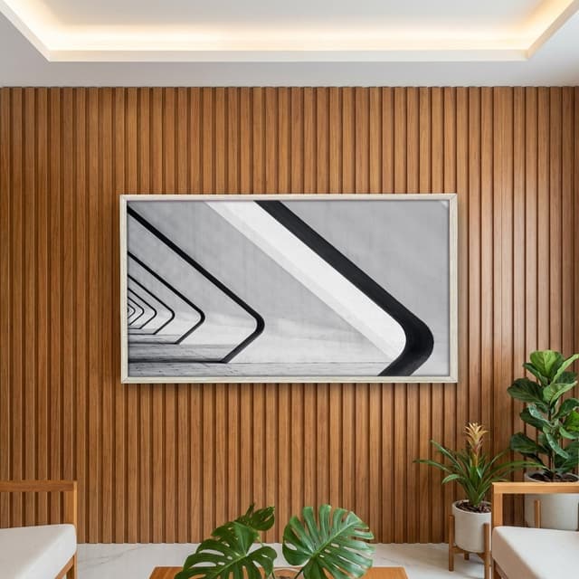 Quadro Decorativo Pilares Diagonais