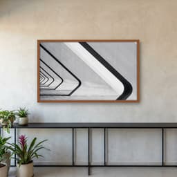 Quadro Decorativo Pilares Diagonais