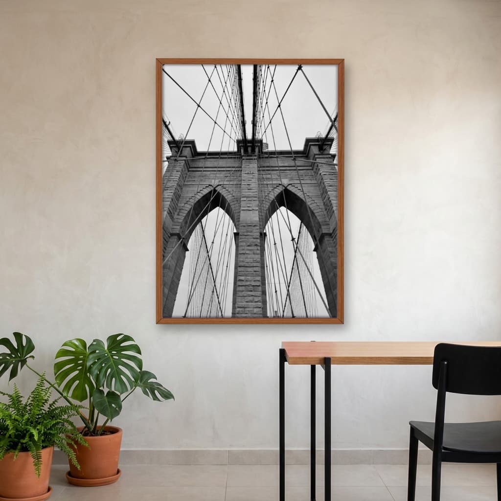 Quadro Decorativo Ponte Brooklyn