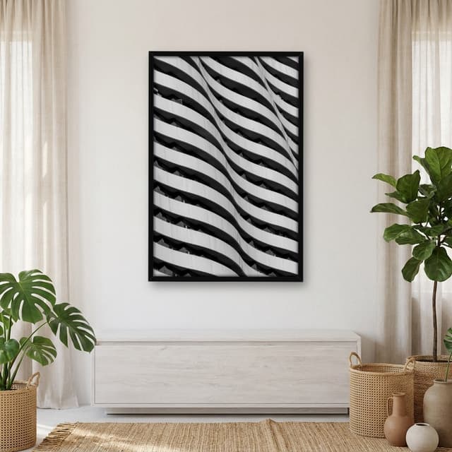 Quadro Decorativo Construção Geométrica