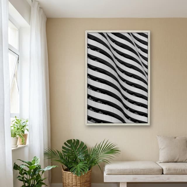 Quadro Decorativo Construção Geométrica