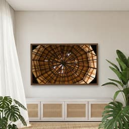 Quadro Decorativo Estrutura De Madeira