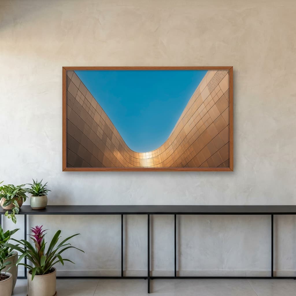 Quadro Decorativo Construção Moderna