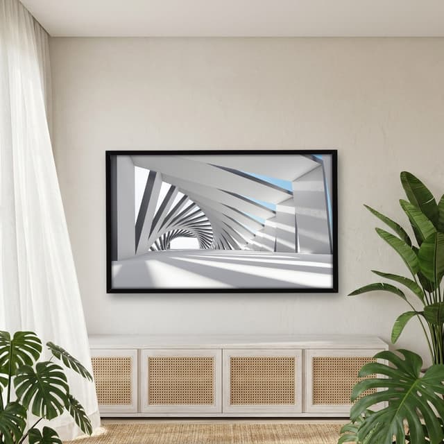 Quadro Decorativo Construção Geométrica