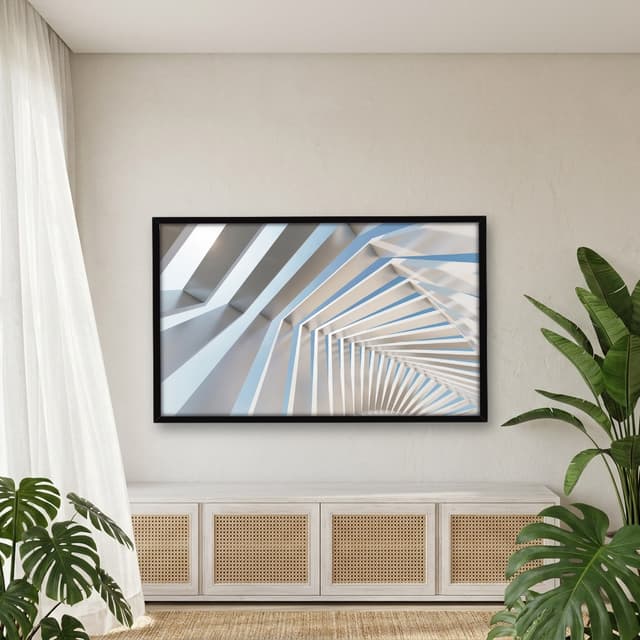 Quadro Decorativo Construção Geométrica