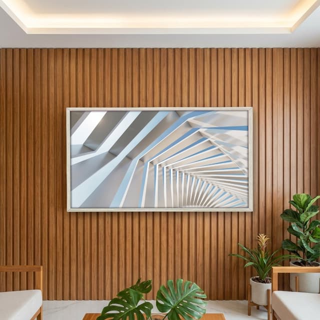 Quadro Decorativo Construção Geométrica