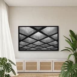 Quadro Decorativo Construção Geométrica