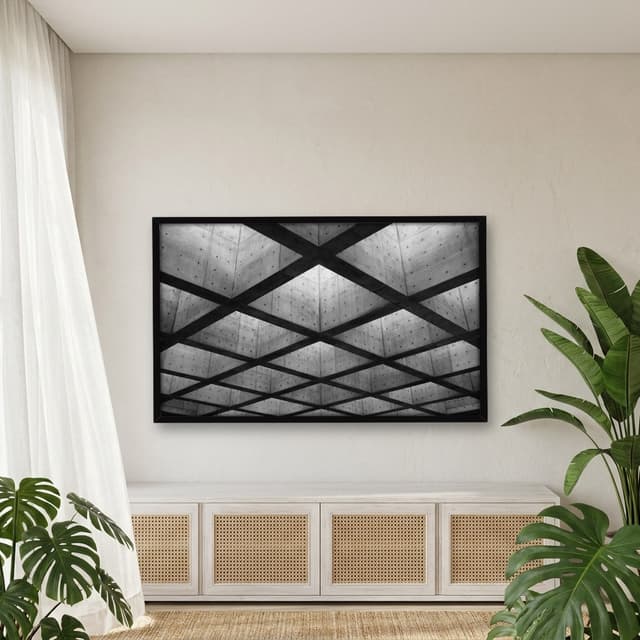 Quadro Decorativo Construção Geométrica