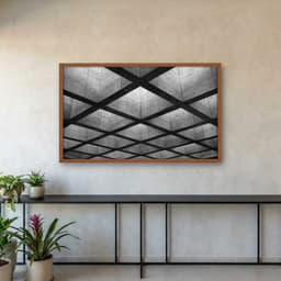 Quadro Decorativo Construção Geométrica