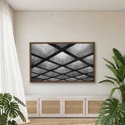Quadro Decorativo Construção Geométrica