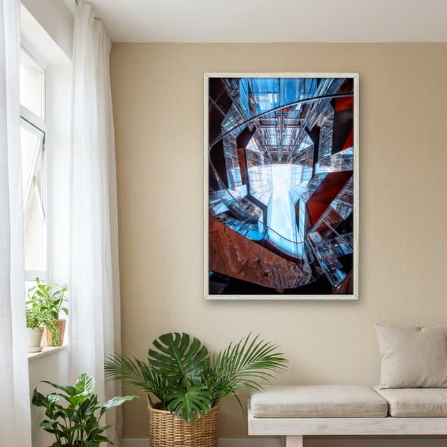 Quadro Decorativo Construção Moderna