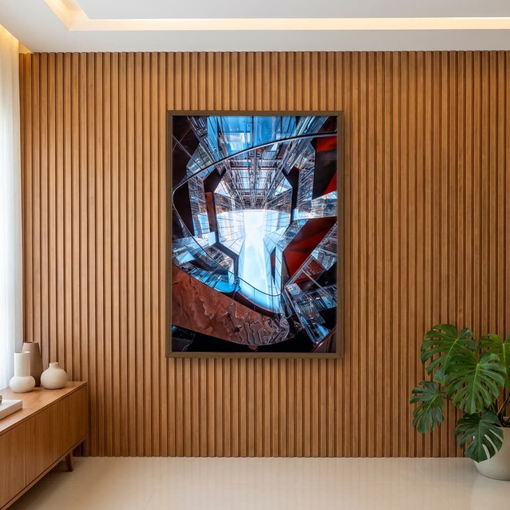 Quadro Decorativo Construção Moderna