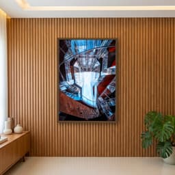 Quadro Decorativo Construção Moderna