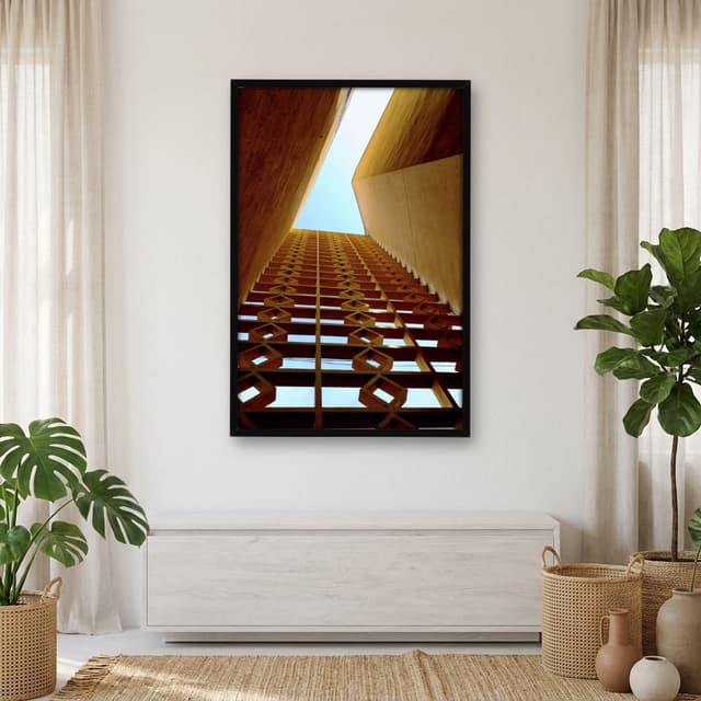 Quadro Decorativo Construção Moderna