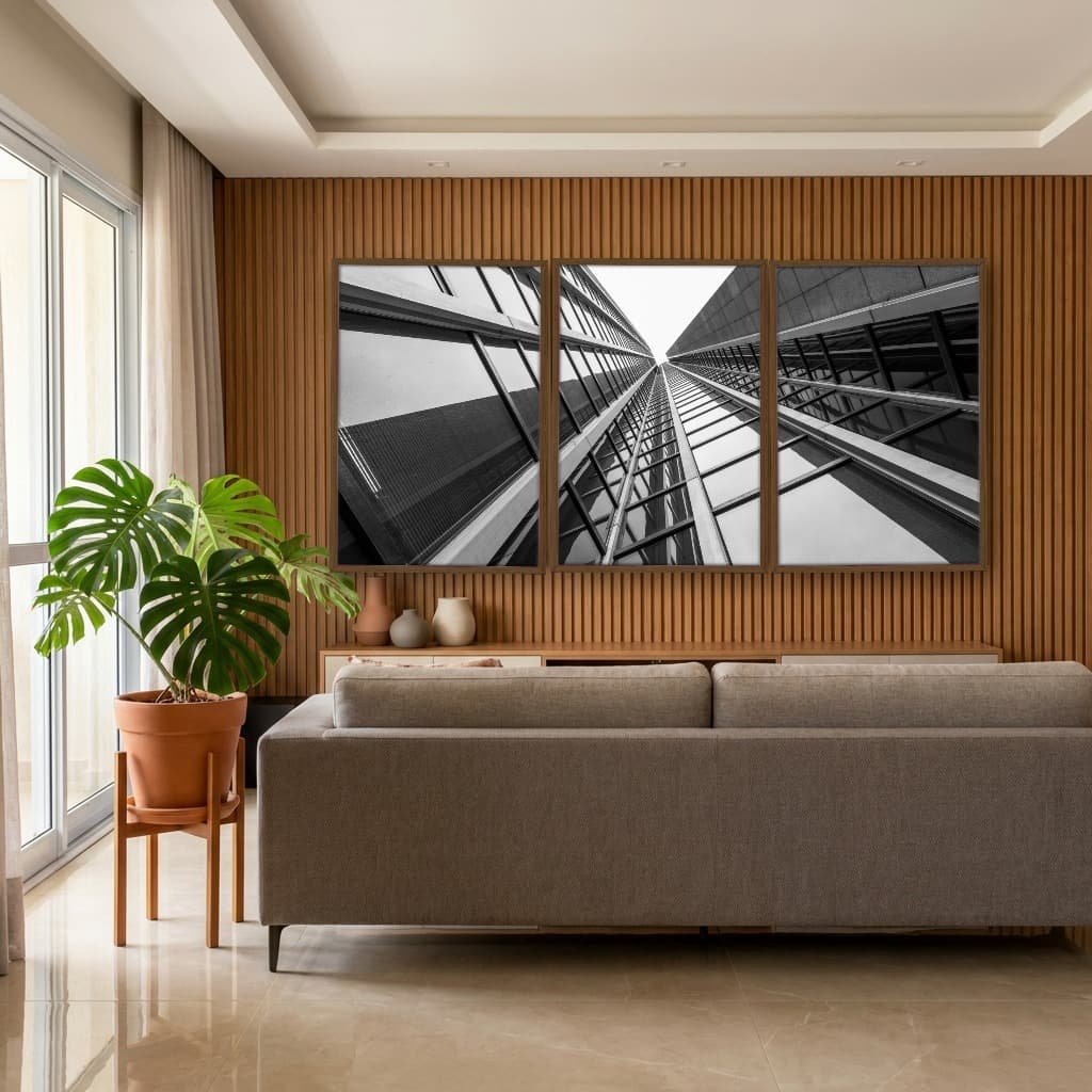 Kit Quadros Decorativos Construção Moderna