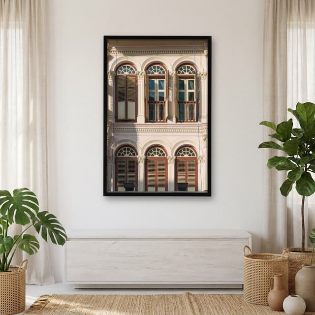 Quadro Decorativo Construção Antiga