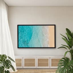 Quadro Decorativo Mar Na Areia