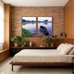 Kit Quadros Decorativos Na Areia