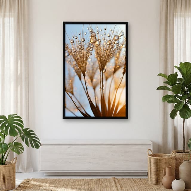 Quadro Decorativo Dente De Leão