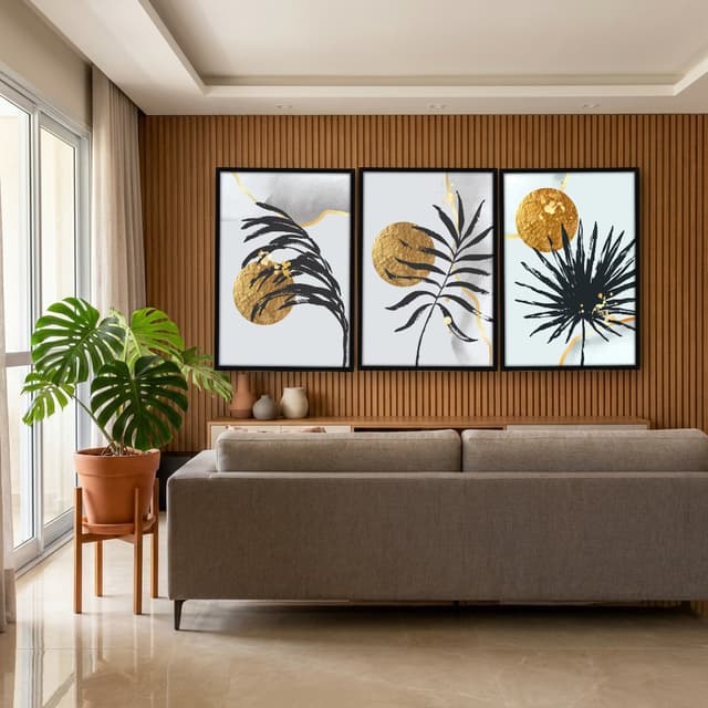 Kit Quadros Decorativos Minimalista