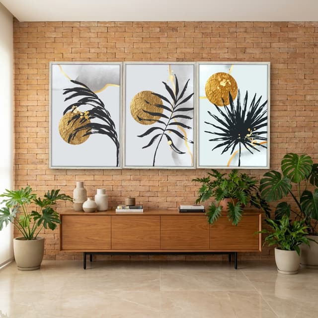 Kit Quadros Decorativos Minimalista