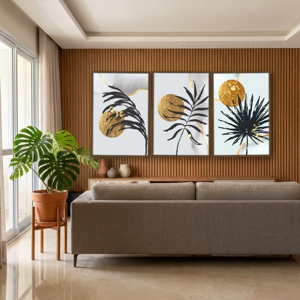Kit Quadros Decorativos Minimalista