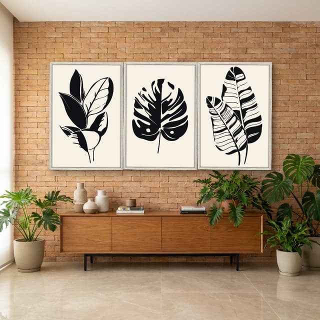 Kit Quadros Decorativos Minimalista