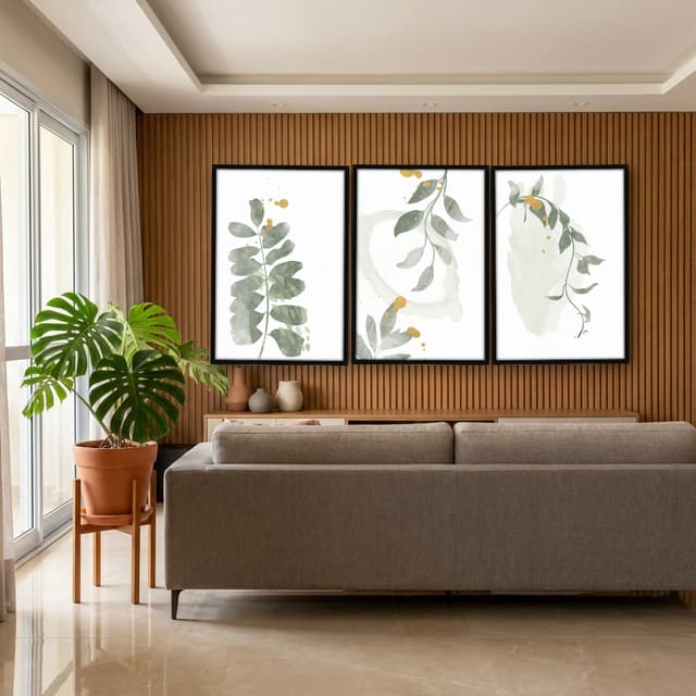 Kit Quadros Decorativos Minimalista
