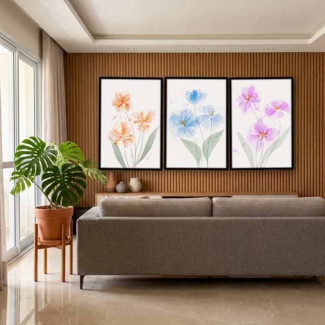 Kit Quadros Decorativos Minimalista