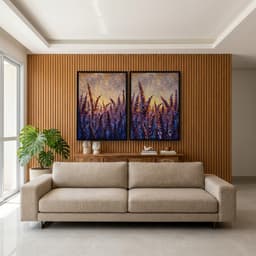 Kit Quadros Decorativos Pintura De Planta
