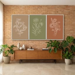 Kit Quadros Decorativos Minimalista