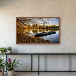 Quadro Decorativo Beira De Lago