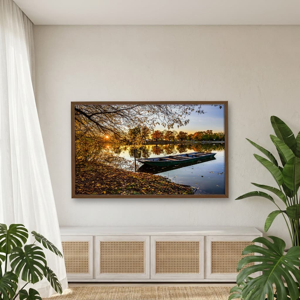 Quadro Decorativo Beira De Lago