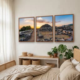Kit Quadros Decorativos Pedras