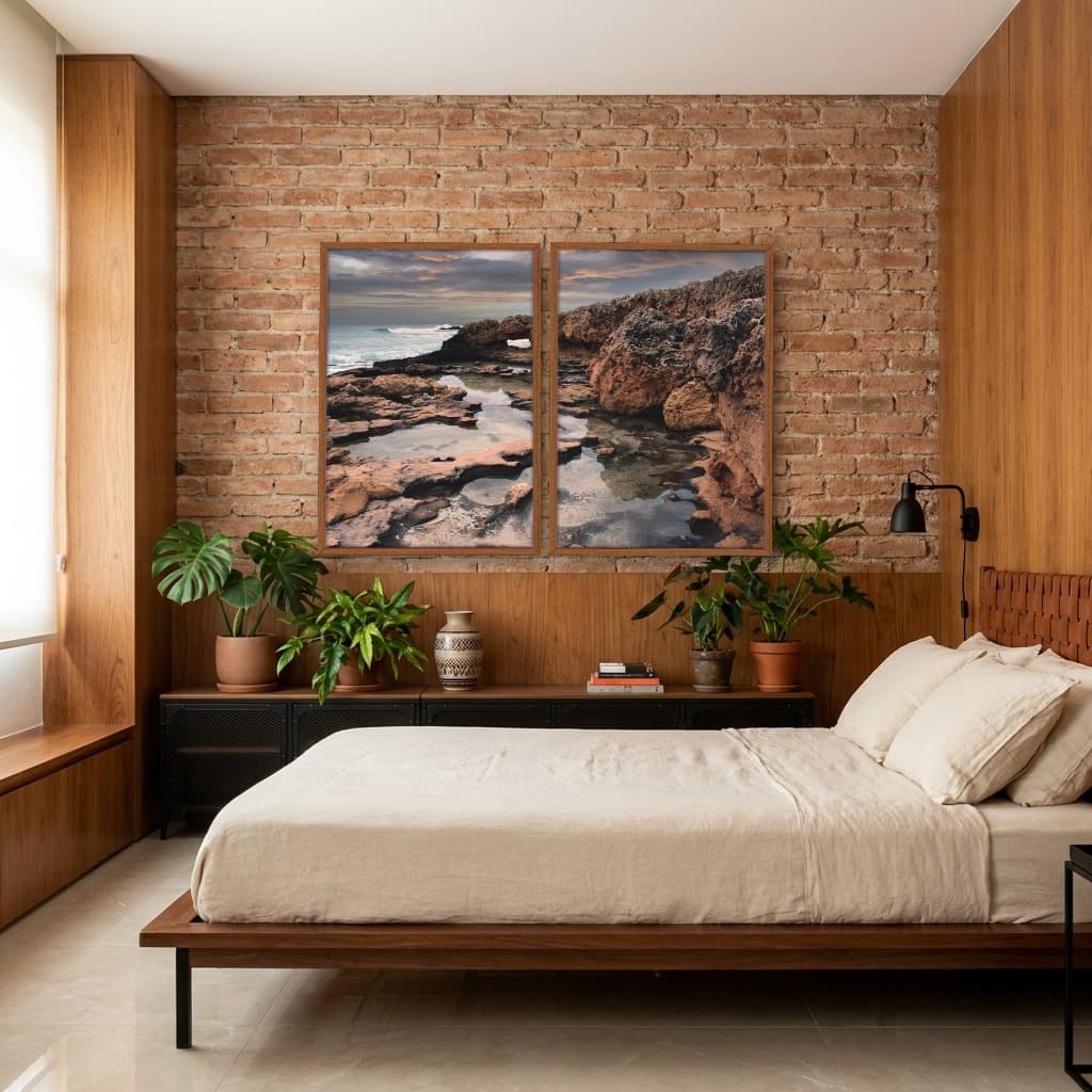 Kit Quadros Decorativos Praia