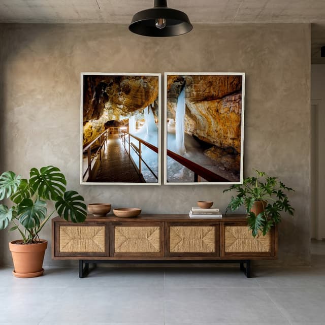 Kit Quadros Decorativos Caverna