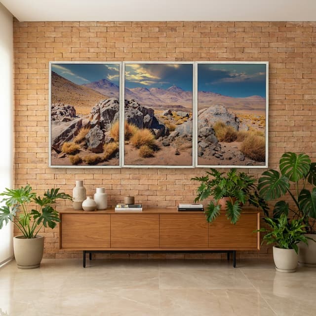 Kit Quadros Decorativos Atacama