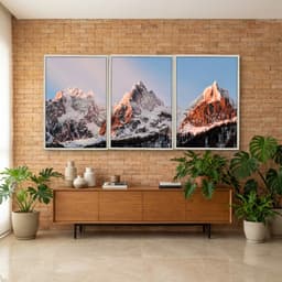 Kit Quadros Decorativos Montanha