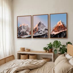 Kit Quadros Decorativos Montanha