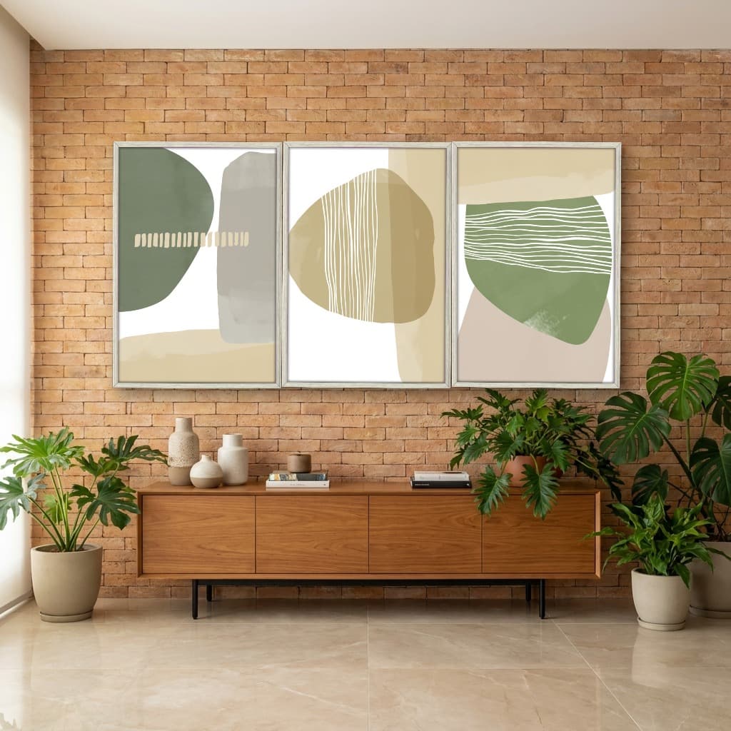 Kit Quadros Decorativos Formas