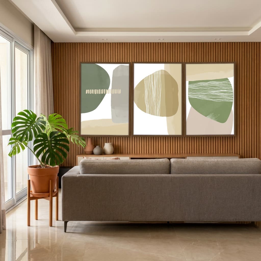 Kit Quadros Decorativos Formas