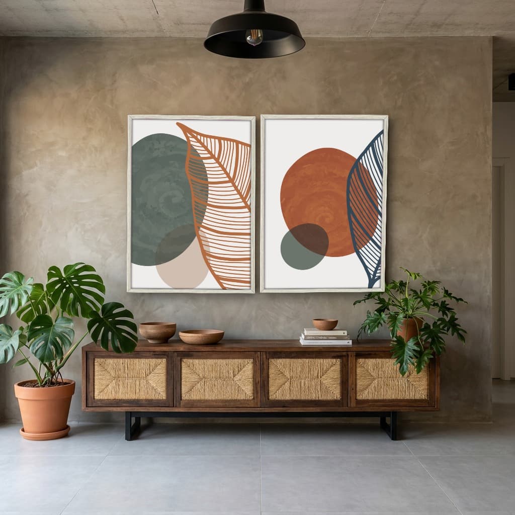 Kit Quadros Decorativos Boho