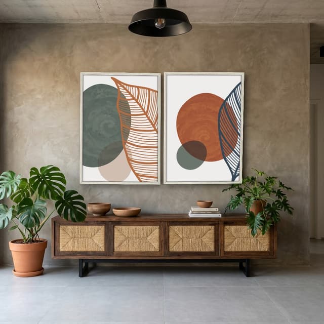 Kit Quadros Decorativos Boho