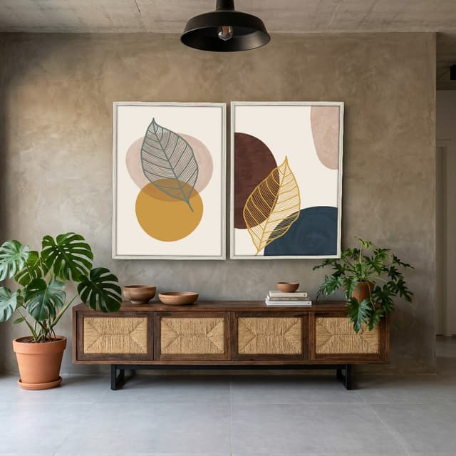 Kit Quadros Decorativos Boho