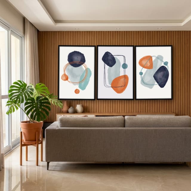 Kit Quadros Decorativos Minimalista
