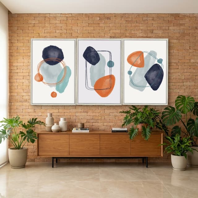 Kit Quadros Decorativos Minimalista