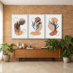 Kit Quadros Decorativos Tropical
