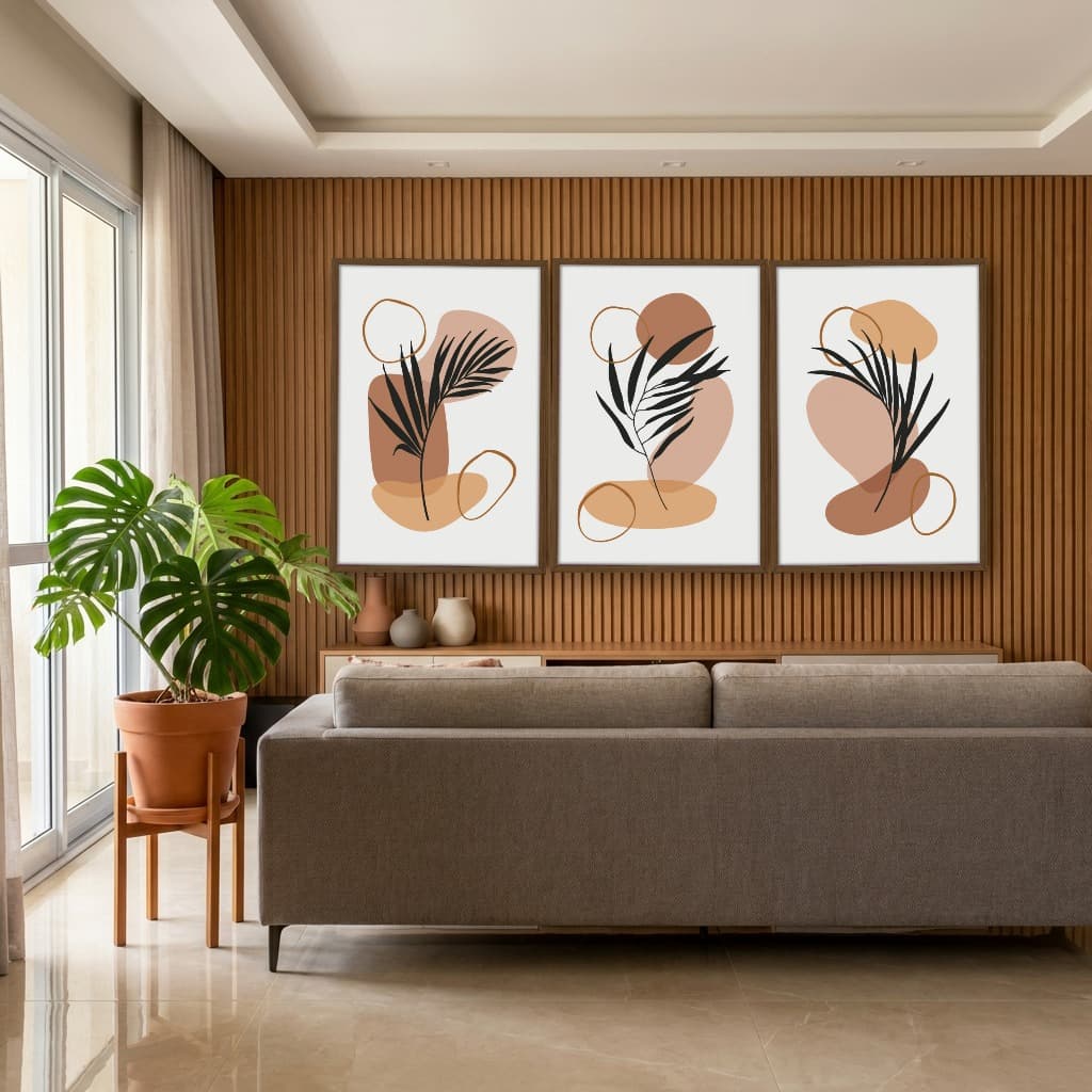 Kit Quadros Decorativos Tropical
