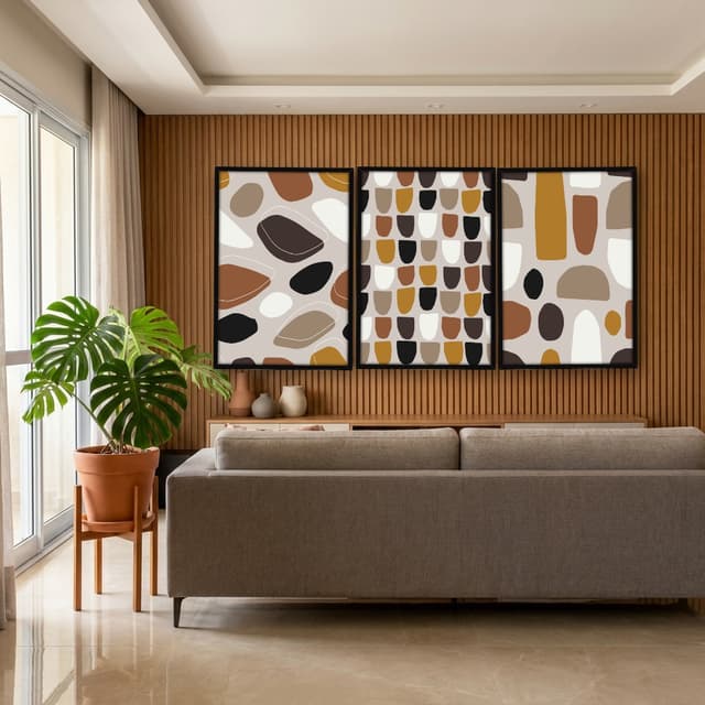 Kit Quadros Decorativos Orgânico